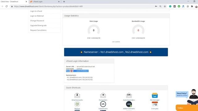 Login to your Cpanel | Drwebhost смотреть онлайн