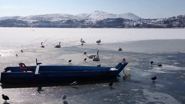 Касторья, озеро Орестиада смотреть онлайн