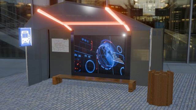 Blender 4.2 Chinese tutorial preview: How to make a modern bus stop! 现代汽车站制作中文教程预览 смотреть онлайн