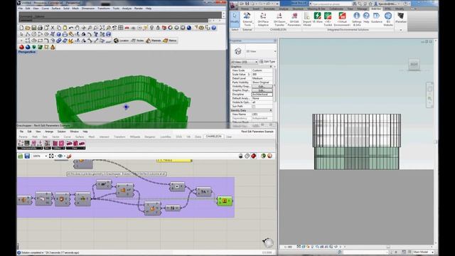 Grasshopper-Revit Geometry Transfer and Edit Params смотреть онлайн