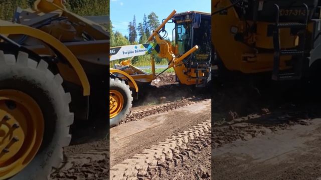 грейдер LiuGong 4215D, полоса отвода воды