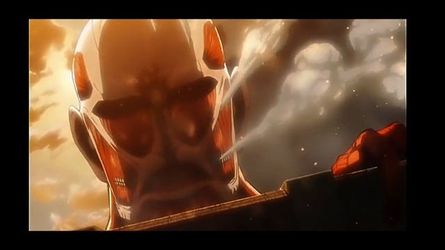 Колоссальный титан разбивает стену[The colossal titan breaks the wall][Atack on titan] смотреть онлайн