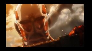 Колоссальный титан разбивает стену[The colossal titan breaks the wall][Atack on titan]
