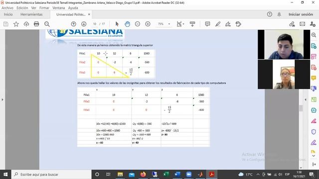Metodo Gauss Jordan MatLab смотреть онлайн