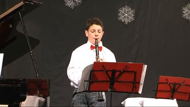 Shtamitz concerto klarinet No.3 (part 1) Hristijan Jovanoski-klarinet,Irena Verush-piano,OHRID смотреть онлайн