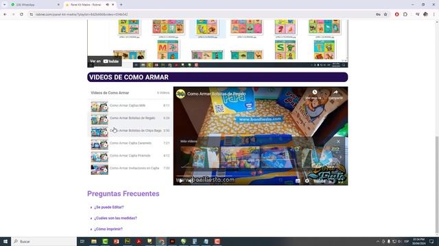 Tutorial como descargar y editar Kit día de la Madre смотреть онлайн