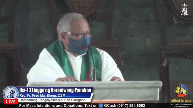 11AM Ika-13 Linggo ng Karaniwang Panahon | Hunyo 27, 2021 смотреть онлайн