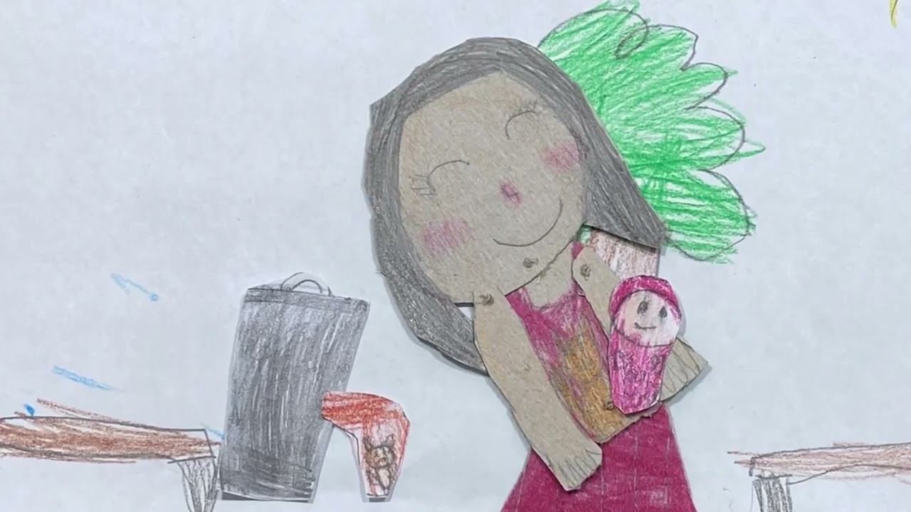 Барсик - автор Вита Саввинова 6 лет_ Мультфильм своими руками смотреть онлайн