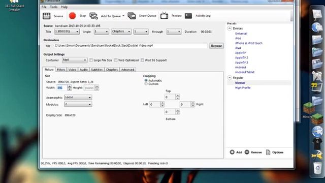 How to make .avi .to mp4 and smaller [NL] смотреть онлайн