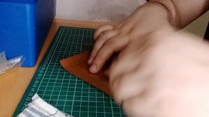 Кожа и воск. Вощение наглядно