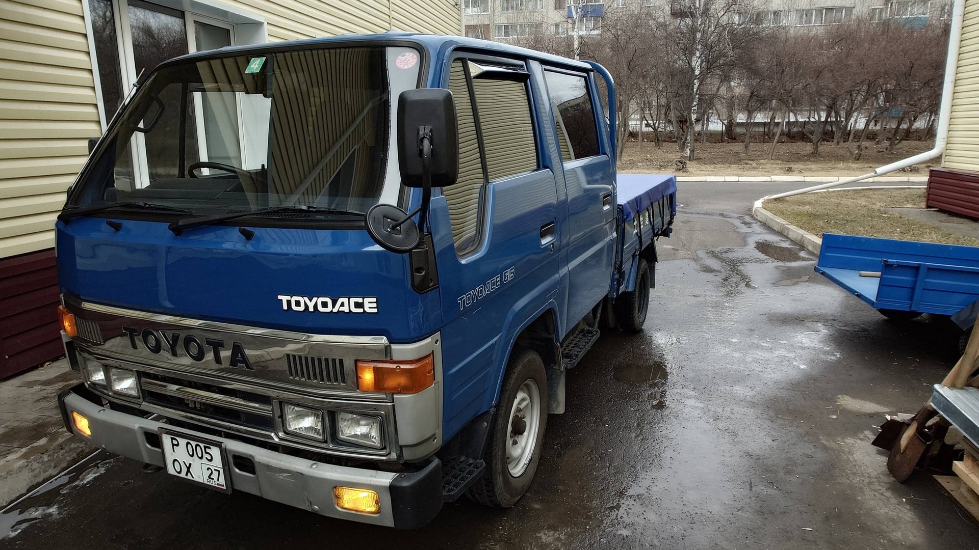 Toyota ToyoAce 1990 год, YY61, двигатель 3Y 2.0