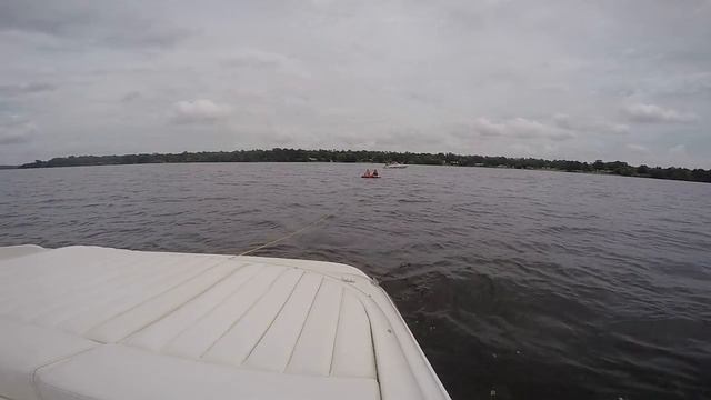 Tubing on the Lake - Take off with anchor down смотреть онлайн