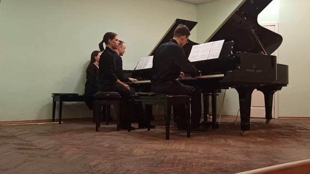 Allegro molto из Сонаты для двух ф-пиано C-dur. Исп.Мазин Данил, Мохов Иван.Класс доц. И.А.Матюшонок смотреть онлайн