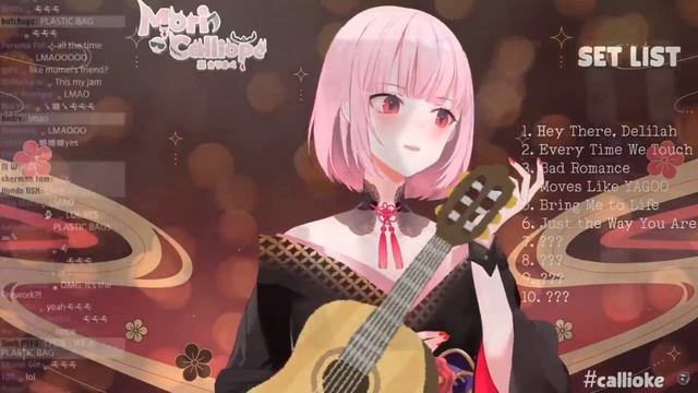 Mori Calliope Sings - Plastic Bag ( Acoustic Karaoke ) LMAO смотреть онлайн