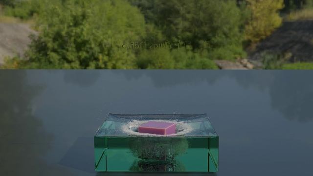 blender FLIP fluid simulation (+slow motion) смотреть онлайн