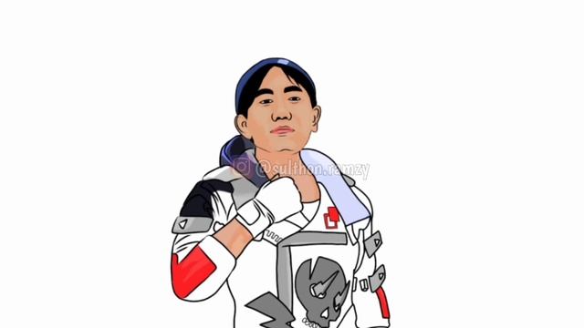 SPEED ART,PROSES PEMBUATAN VEKTOR BANG UDI,IBIS PAINT смотреть онлайн