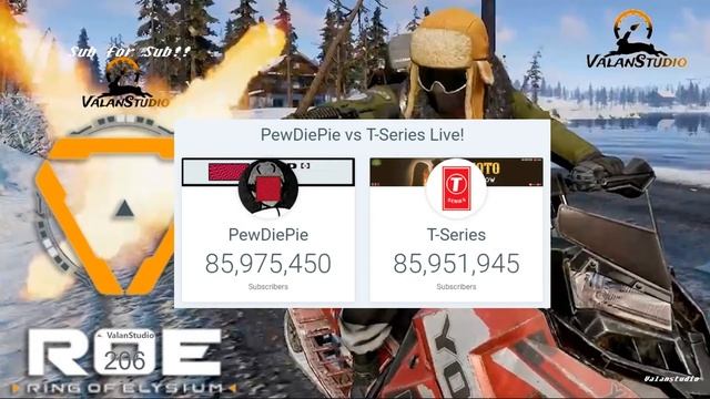 Bitch LaSagna! Pewdiepie vs T-series Live count #Nice music ! #Shoutout #live #RoE смотреть онлайн