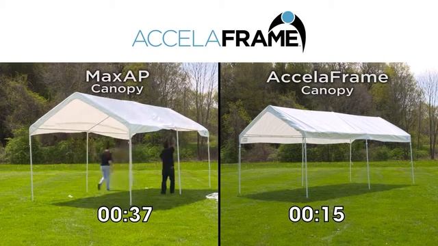AccelaFrame™ Canopy Assembly Comparison смотреть онлайн