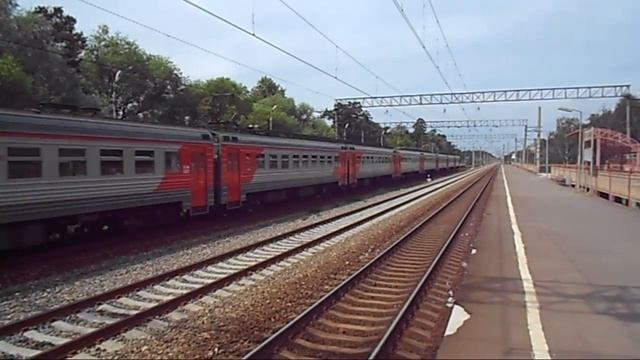 Электропоезд ЭТ2М-132 смотреть онлайн