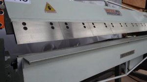 Электромеханический листогибочный станок с поворотной балкой Metal Master MEF