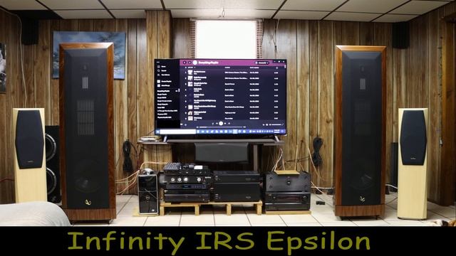 Infinity IRS Epsilon Speakers Sound Incredible