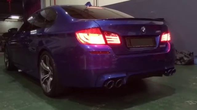 BMW M5 F10 Malaysia, Insane Sound with IPE Exhaust System смотреть онлайн