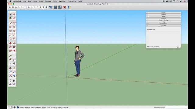 Configuración inicial del SketchUp смотреть онлайн