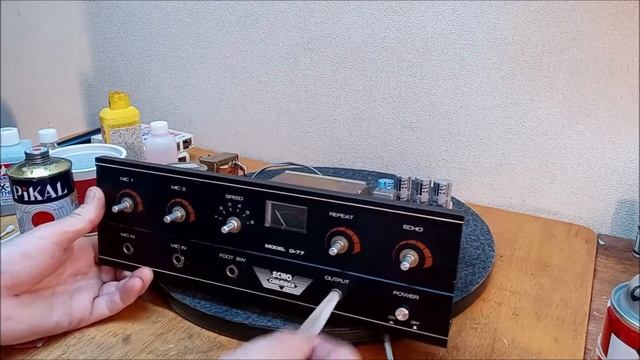 Vintage 8 track tape echo- Diamond D-77 echo chamber- tape delay repair, refurbishment, demo смотреть онлайн