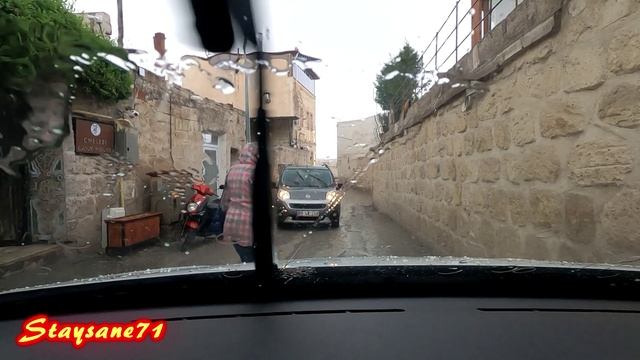 Cappadocia Driving Under The Rain 2023