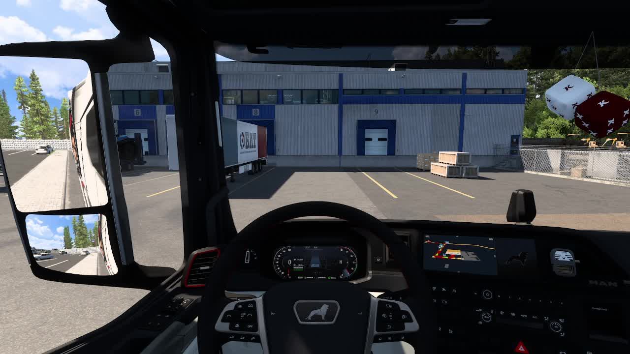 ETS 2 Карта Корелии масштаб 1:1 версия 15.5