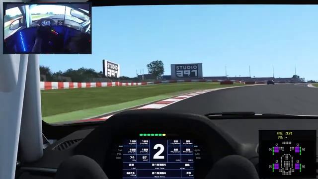 testing rFactor2 AI with new M2CS Nurbgp смотреть онлайн