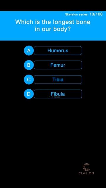 Which is the longest bone in our body? смотреть онлайн