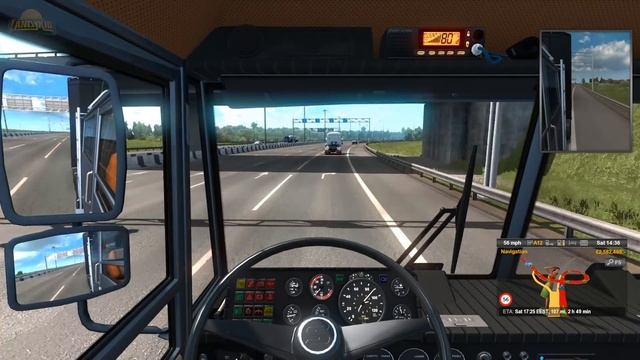 Euro Truck Simulator 2 | motherland Russia смотреть онлайн