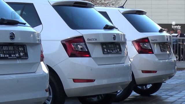 Mladá Boleslav: Auto Škoda předala dar městské policii смотреть онлайн