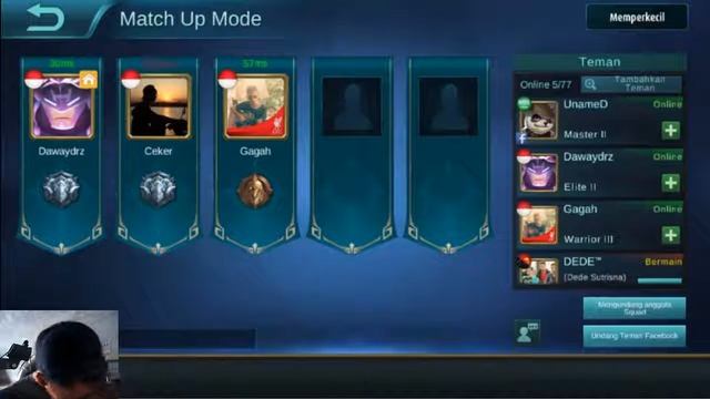 Main "Mobile Legends" Sampai Buka Kalah Menang Yang Penting Main.. :v смотреть онлайн
