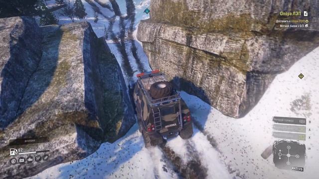 SnowRunne Прохождение  Штат-  МЭН (США) ▶ Карта-Национальный парк Йеллоурок  ▶ Все улучшения🔥 # 2