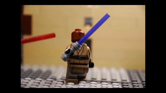 Mace Windu Kills Jango Fett (Lego Star Wars Stop Motion) смотреть онлайн