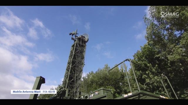 Fth 40/9 New Type Of Guyless 40 M Antenna Mast