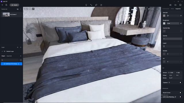 D5 Render realistic interior rendering tutorial | Bedroom 107 смотреть онлайн