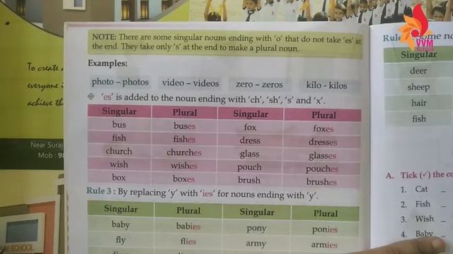 2021 22 CLASS 2 SUBJECT ENGLISH GRAM CHAP 4 NOUNS SINGULAR AND PLURAL PART 2 смотреть онлайн