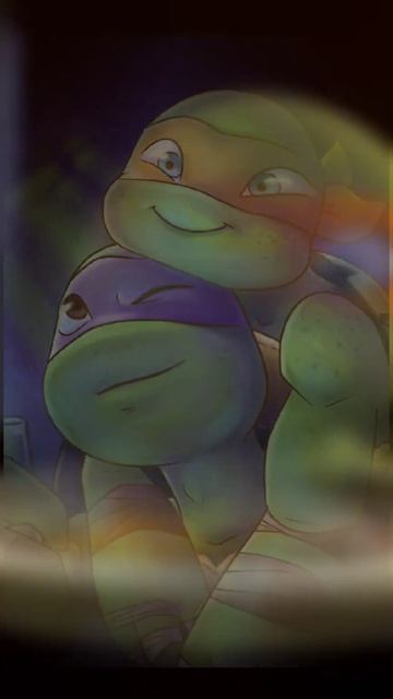 Mikey and Don// Watch till the end /#donatello #tmnt2012 #michelangelo #ninjaturtles #siblings смотреть онлайн
