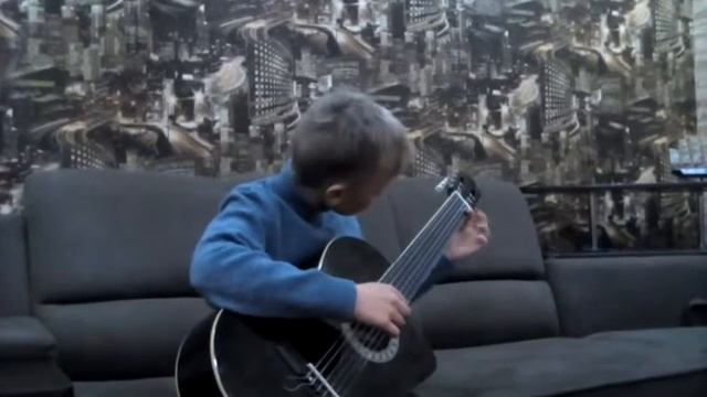 Играю на гитаре на украинскую народную песню ихав Козак за Дунай смотреть онлайн