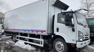 Фургон рефрижератор на шасси ISUZU ELF 4х2 грузоподъемностью 7 тонн