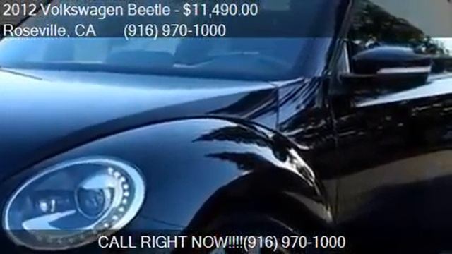 2012 Volkswagen Beetle Turbo PZEV 2dr Coupe 6A w/ Sound and смотреть онлайн