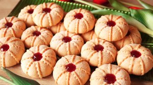 Сказочно красивое печенье на сметане! Выпечка к чаю!