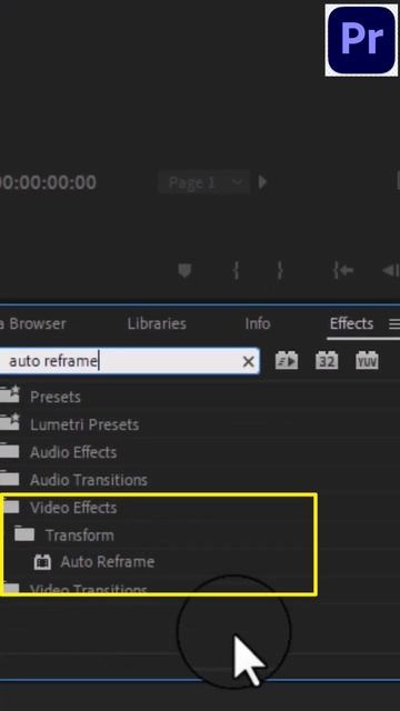 AUTO - RESIZE Images in Premiere Pro | Auto Reframe Effects #shorts | Adobe How to Tuto3 смотреть онлайн