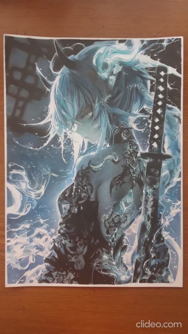 Ronin girl drawing смотреть онлайн