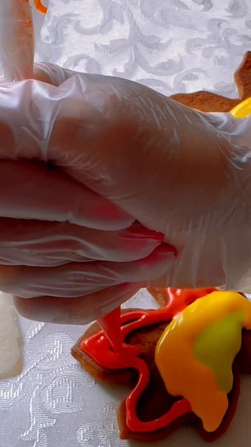 Имбирные пряники осенний декор - банка варенья #shorts