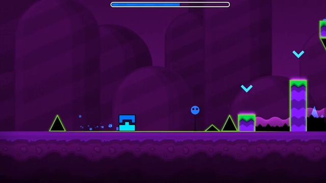 Первый уровень в Geometry Dash World смотреть онлайн