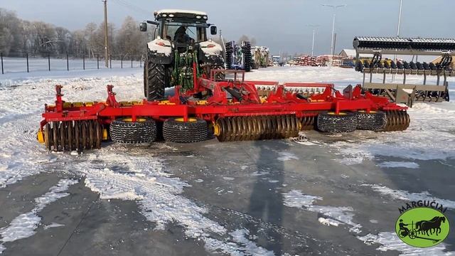 Lėkštinis skutikas "Vaderstad Carrier 820", 8,2 m. смотреть онлайн